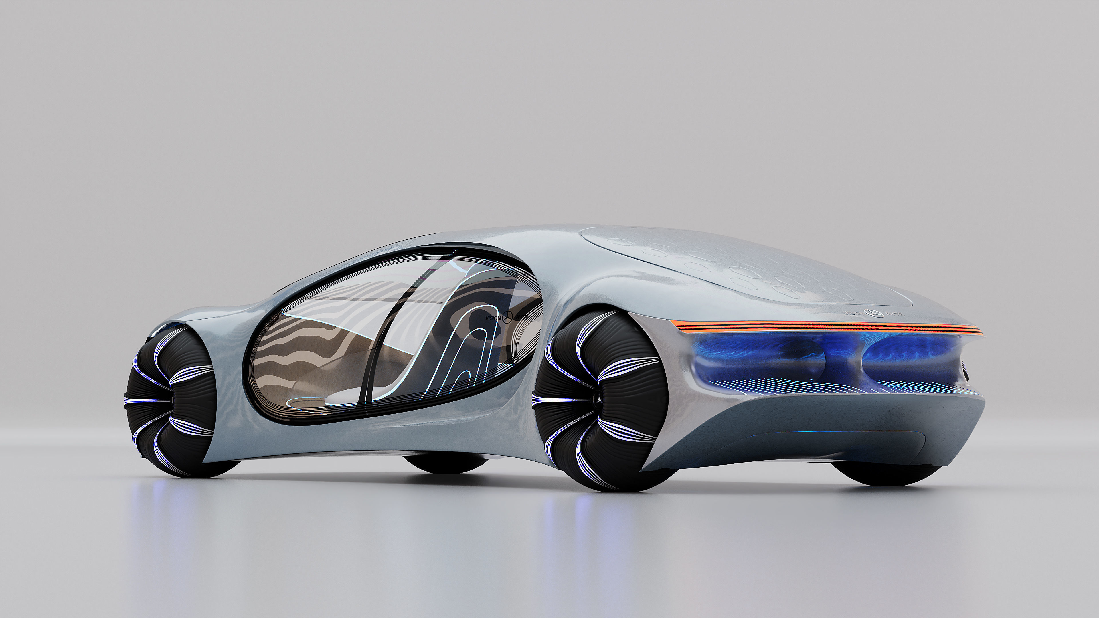 Mercedes Benz Vision Avtr 3D model_4