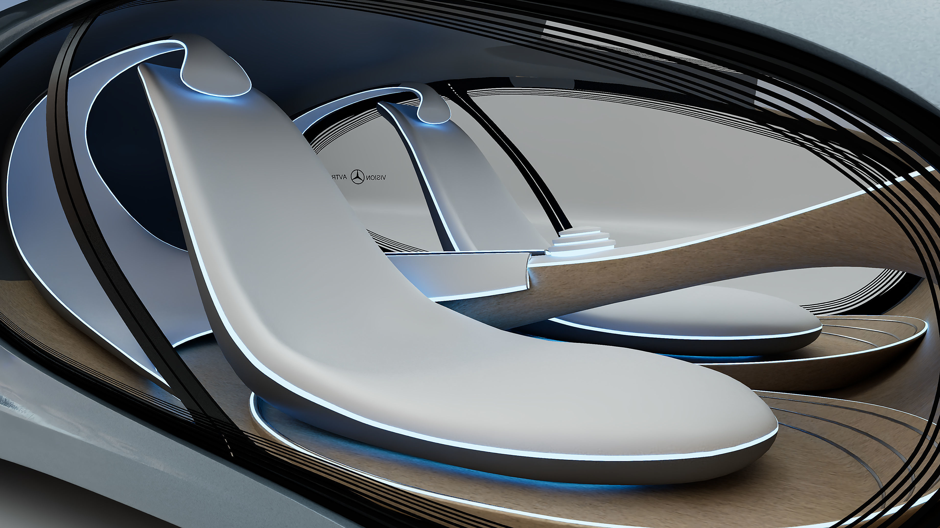 Mercedes Benz Vision Avtr 3D model_7