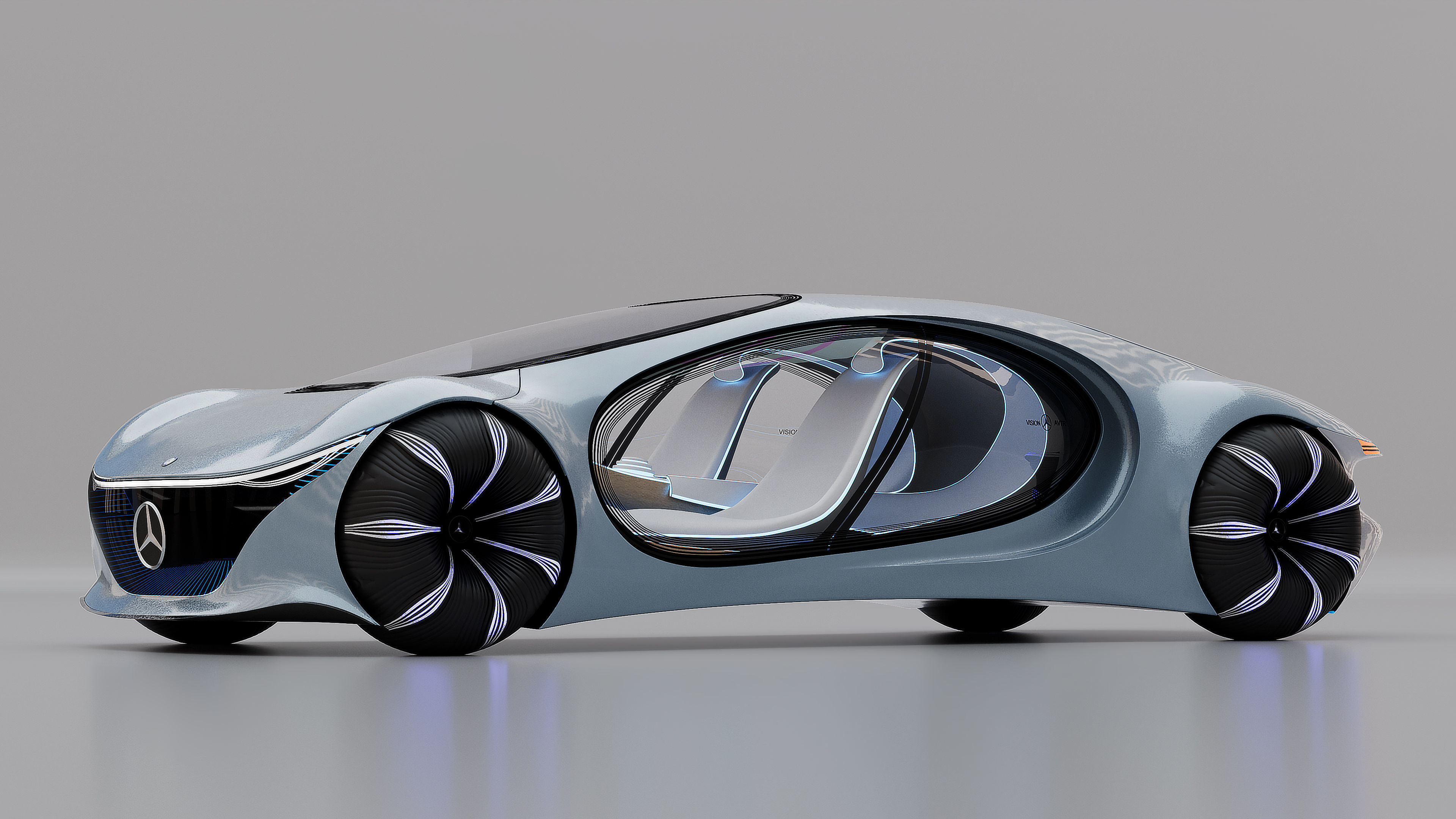 Mercedes Benz Vision Avtr 3D model_2