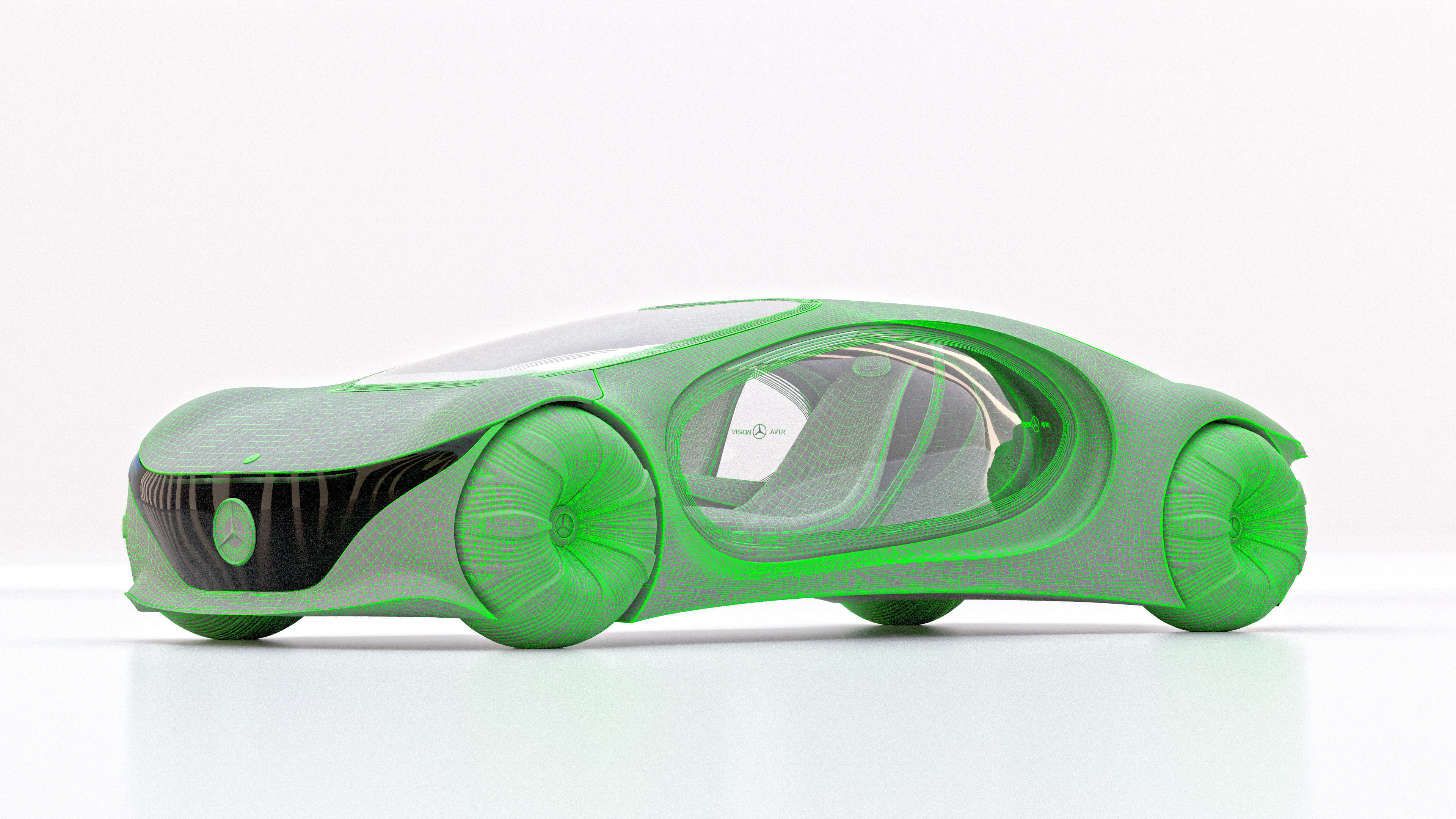 Mercedes Benz Vision Avtr 3D model_8