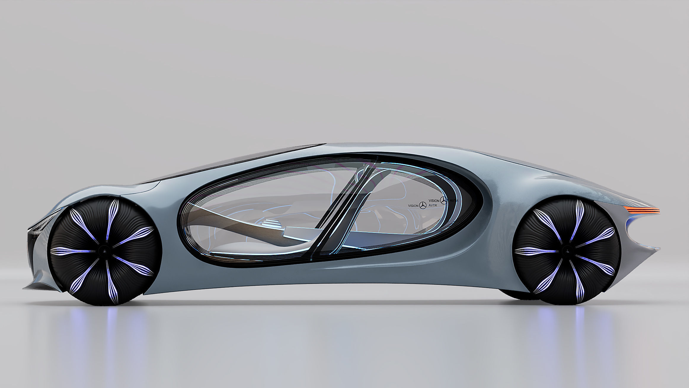 Mercedes Benz Vision Avtr 3D model_3
