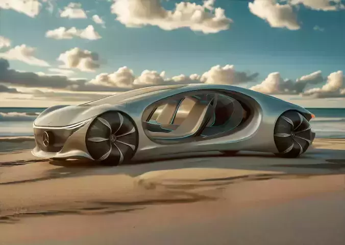 Mercedes Benz Vision Avtr 3D model