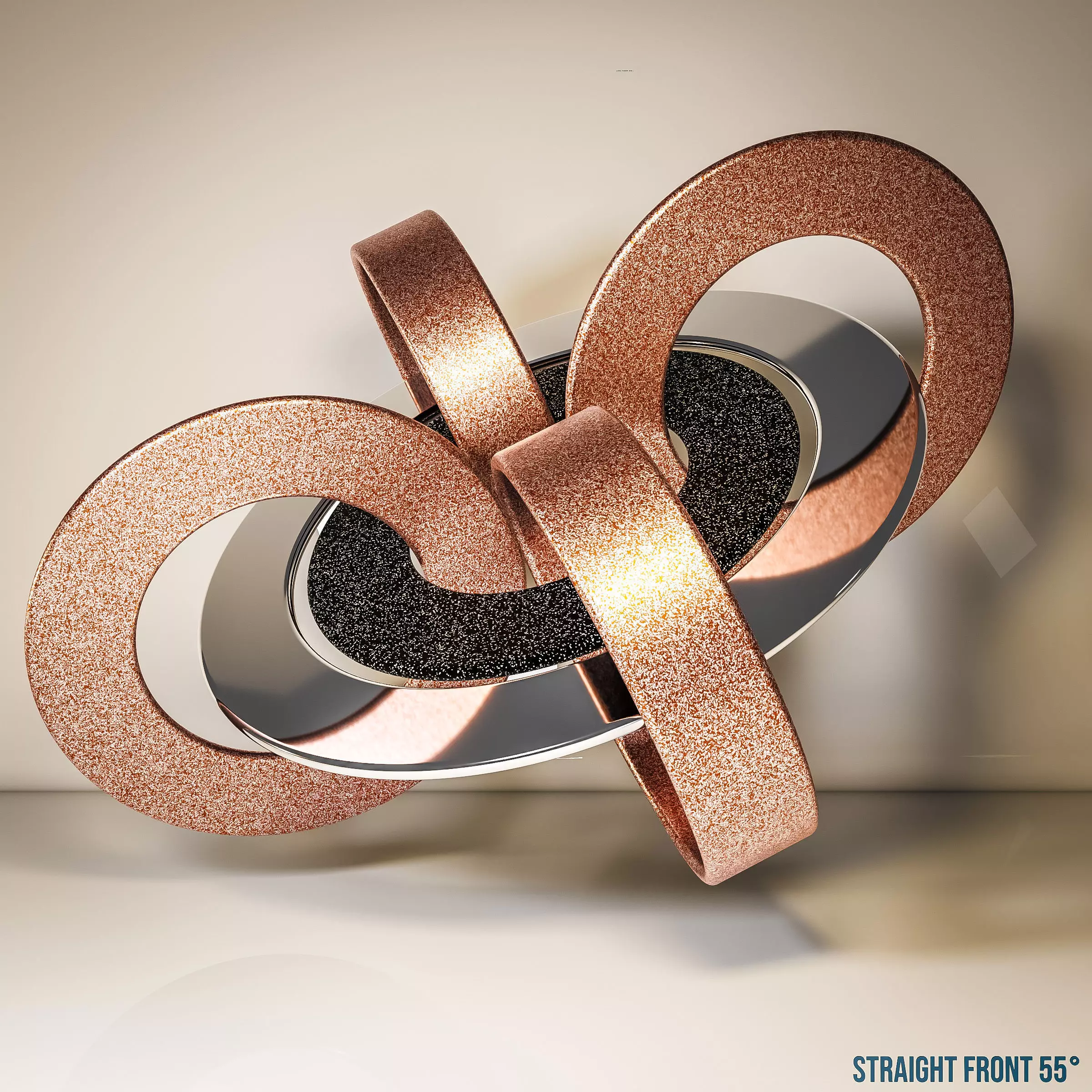 Chromium Rings 3D model