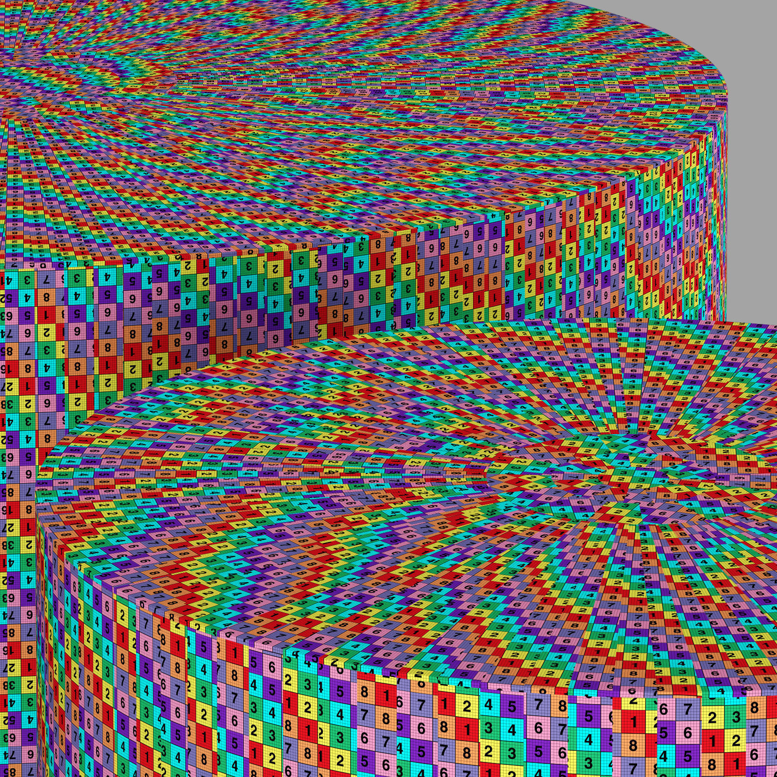 Kare electra coffee tables 3D model_8