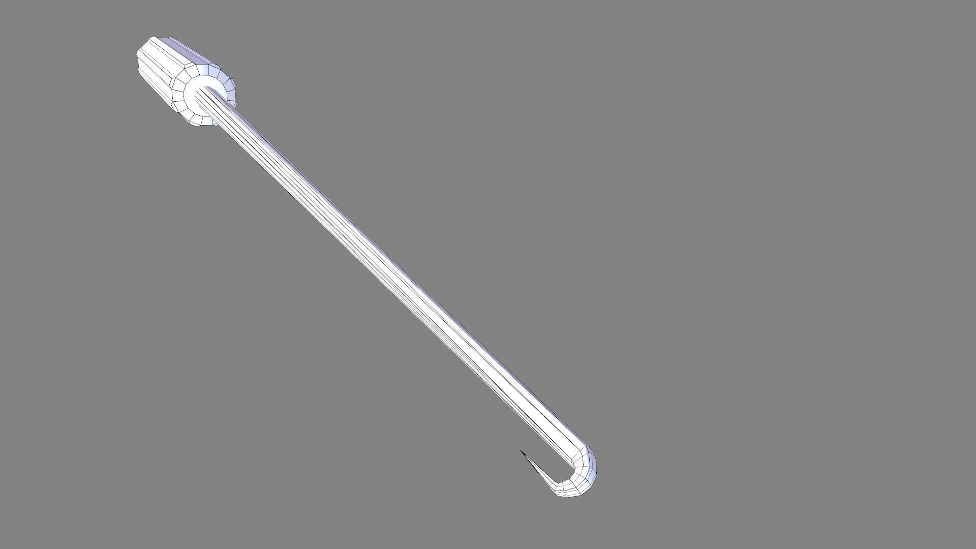 Screw Driver Low-poly 3D model_6
