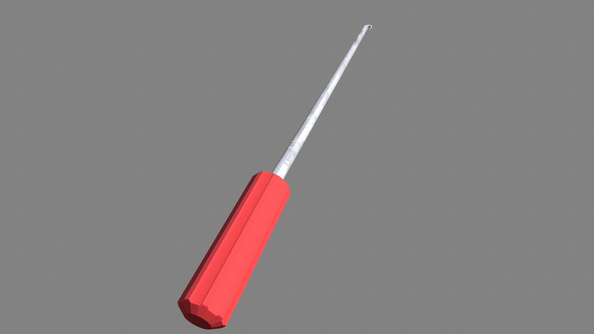 Screw Driver Low-poly 3D model_5
