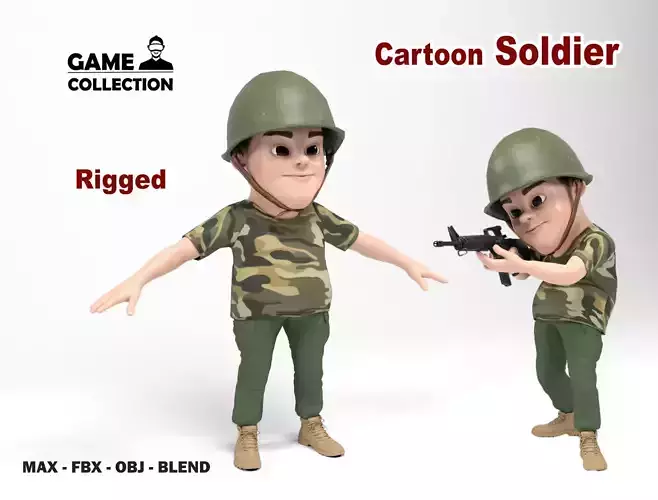 Cartoon Soldier