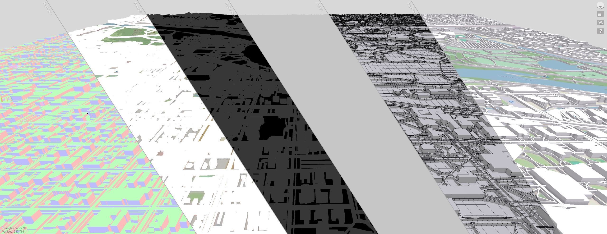 Cityscape Eugene Oregon USA 3D model_18