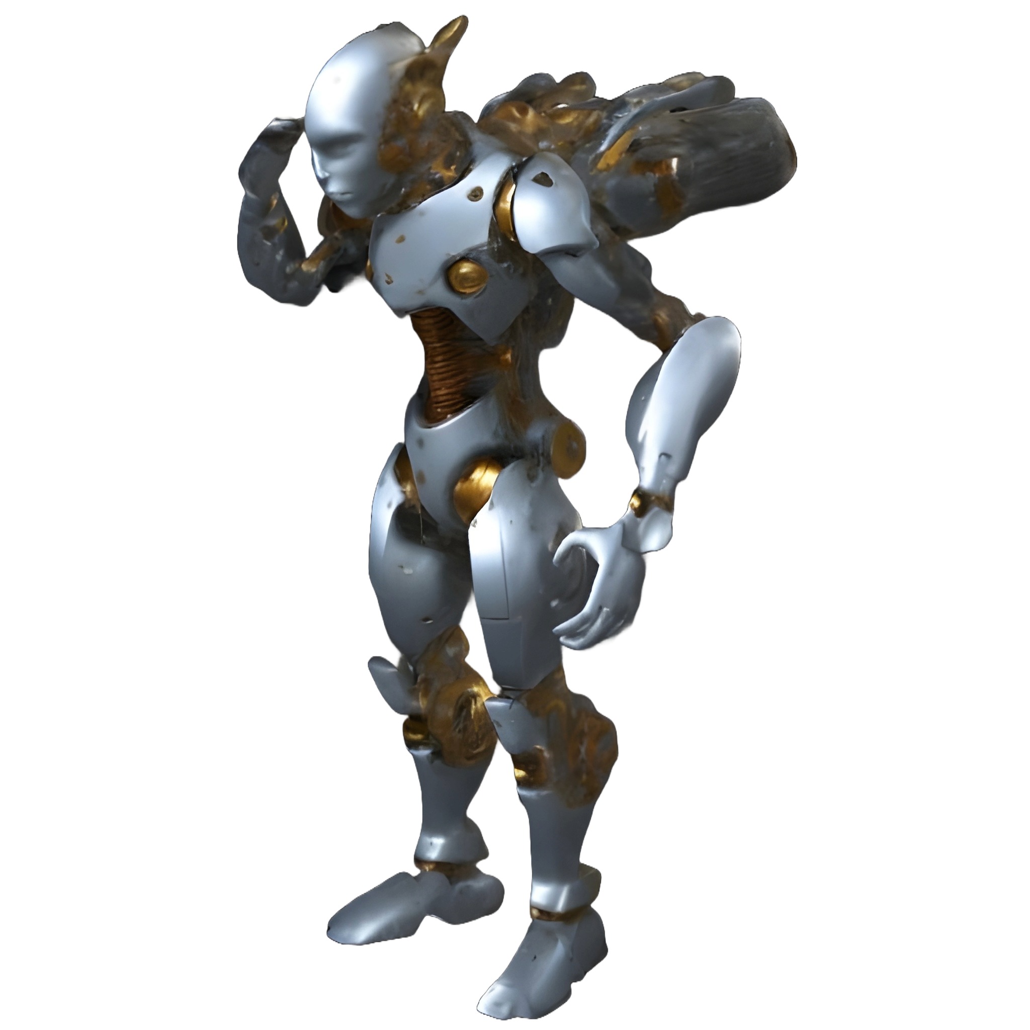 Futuristic Robot Character Pack 3D print model_6