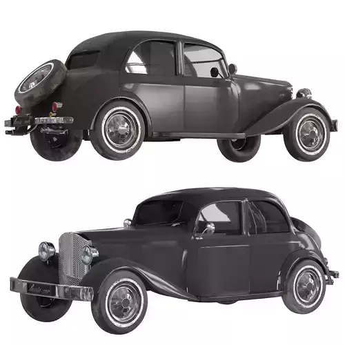 classic car 3D model
