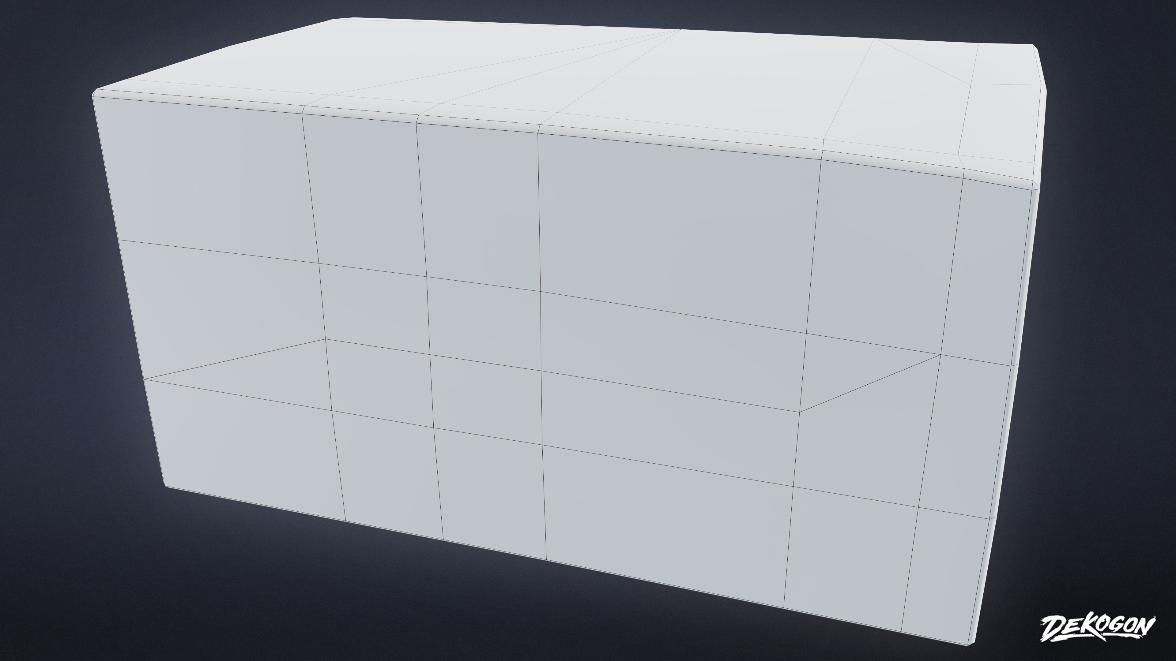 JOBSITE - Shipping Boxes 01 - LOW POLY AND NANITE Low-poly 3D model_8