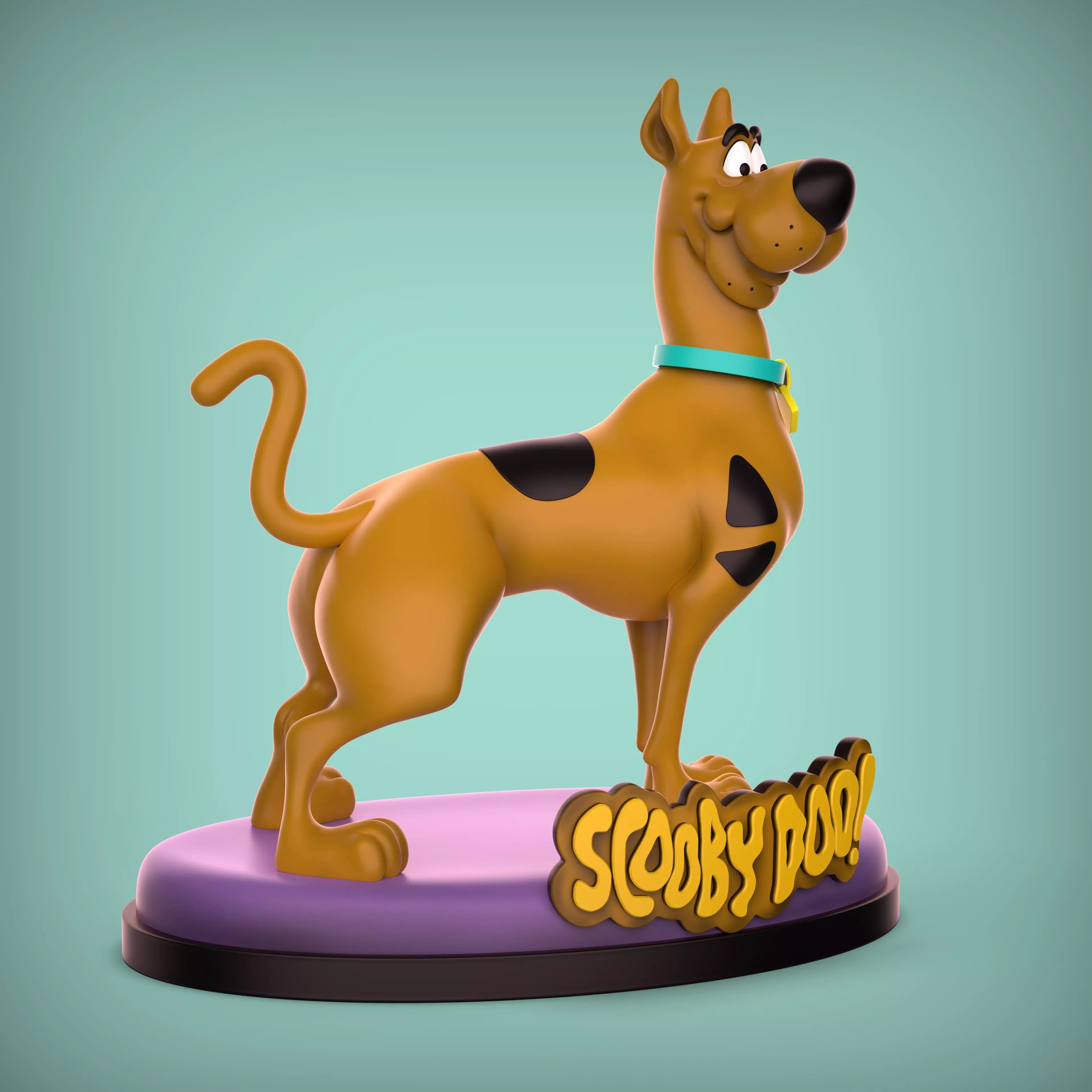 SCOOBY DOO 3D print model_2