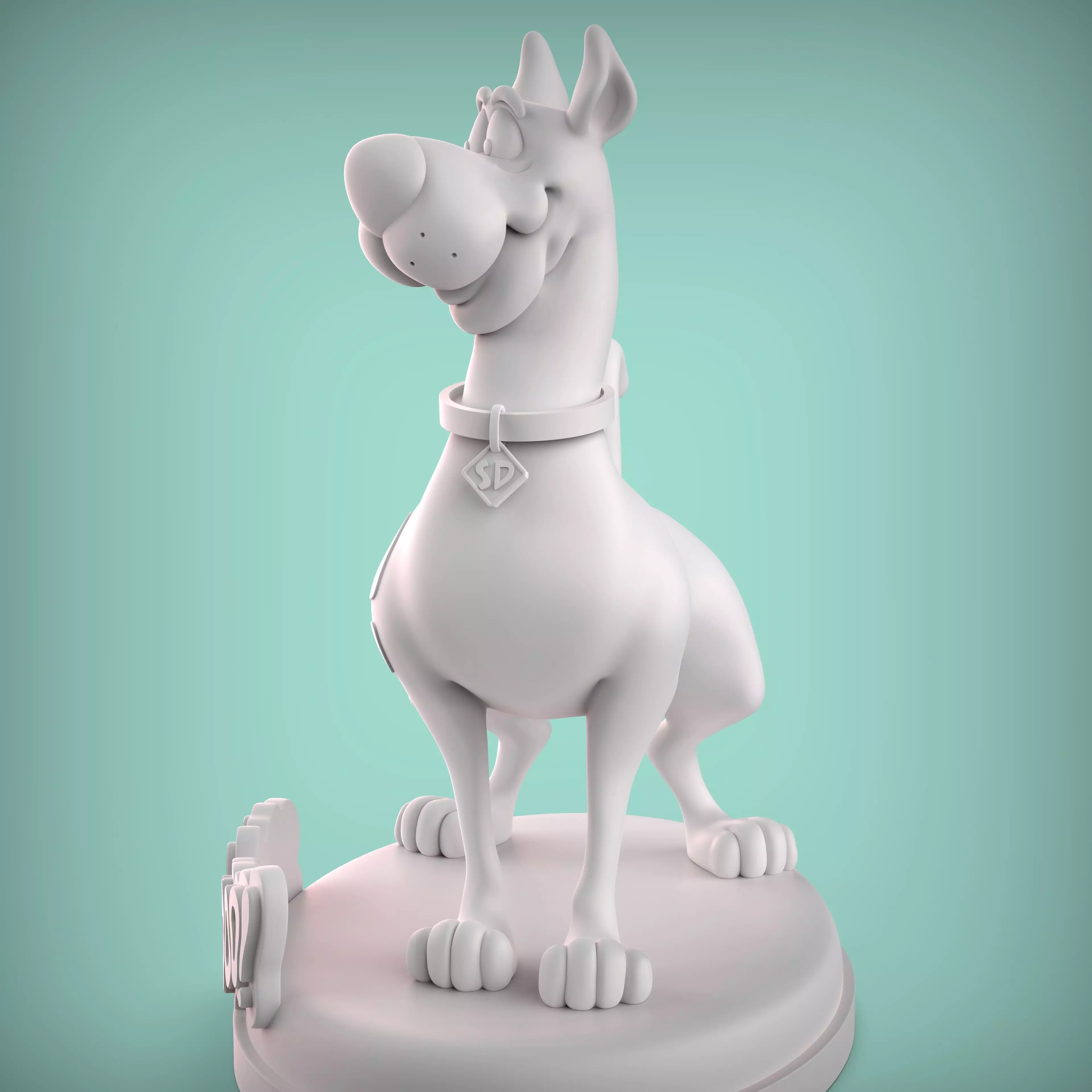 SCOOBY DOO 3D print model_5