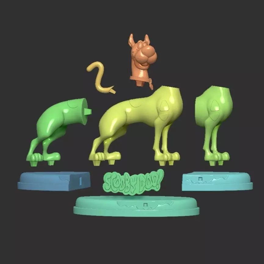 SCOOBY DOO 3D print model_6