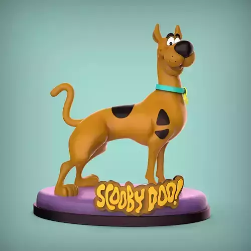 SCOOBY DOO 3D print model