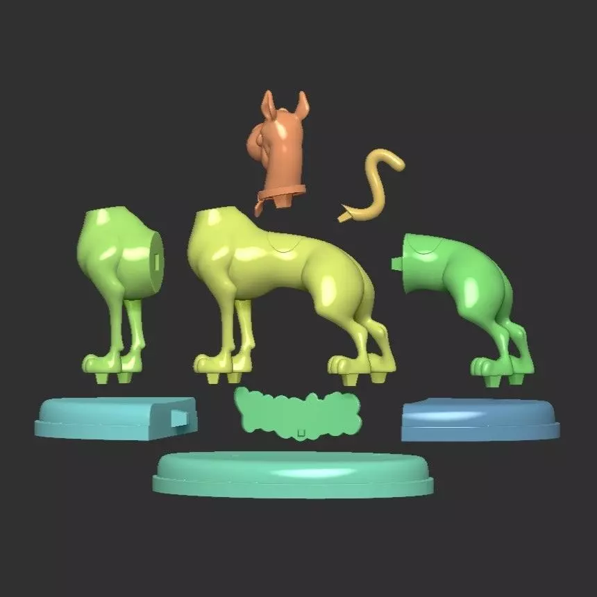 SCOOBY DOO 3D print model_7