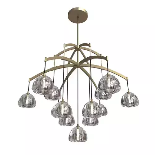 Restoration Hardware  Hemisphere Round Chandelier 