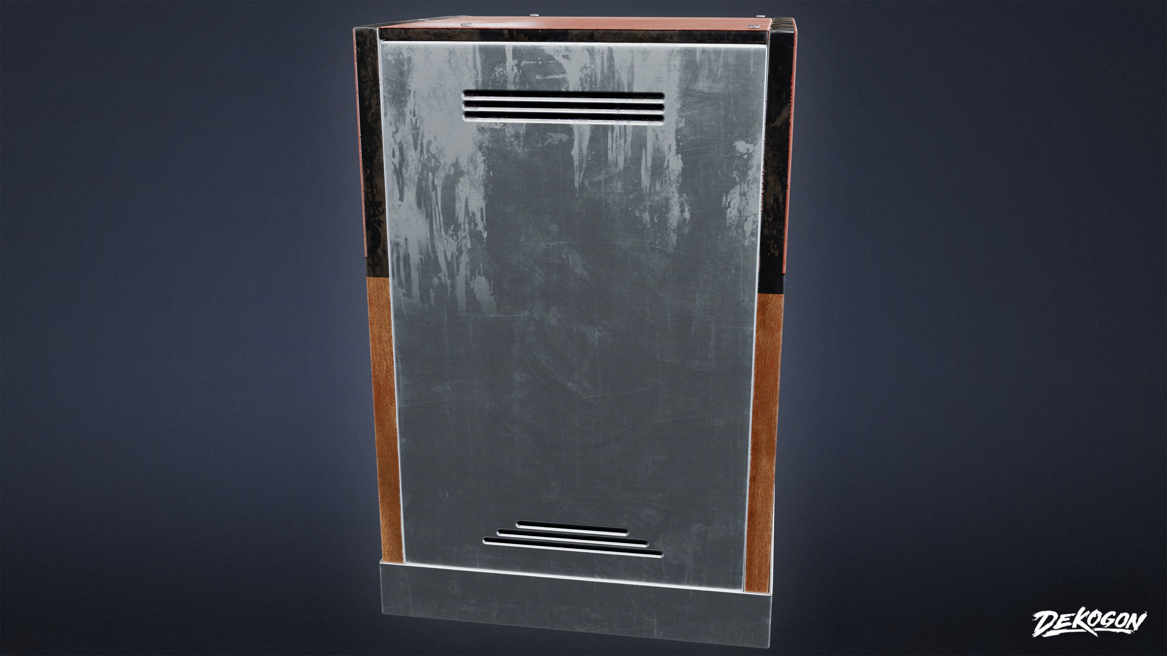 JOBSITE - Soda Machine Set 01 - LOW POLY AND NANITE Low-poly 3D model_3