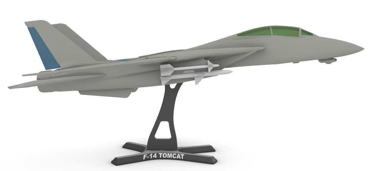 F-14 Tomcat 3D print model_5
