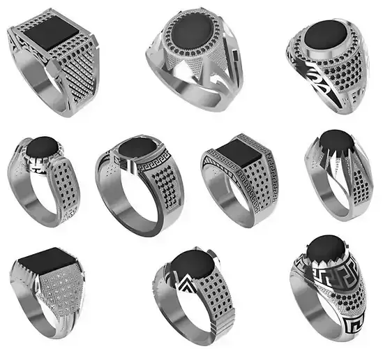 Turkish mens rings