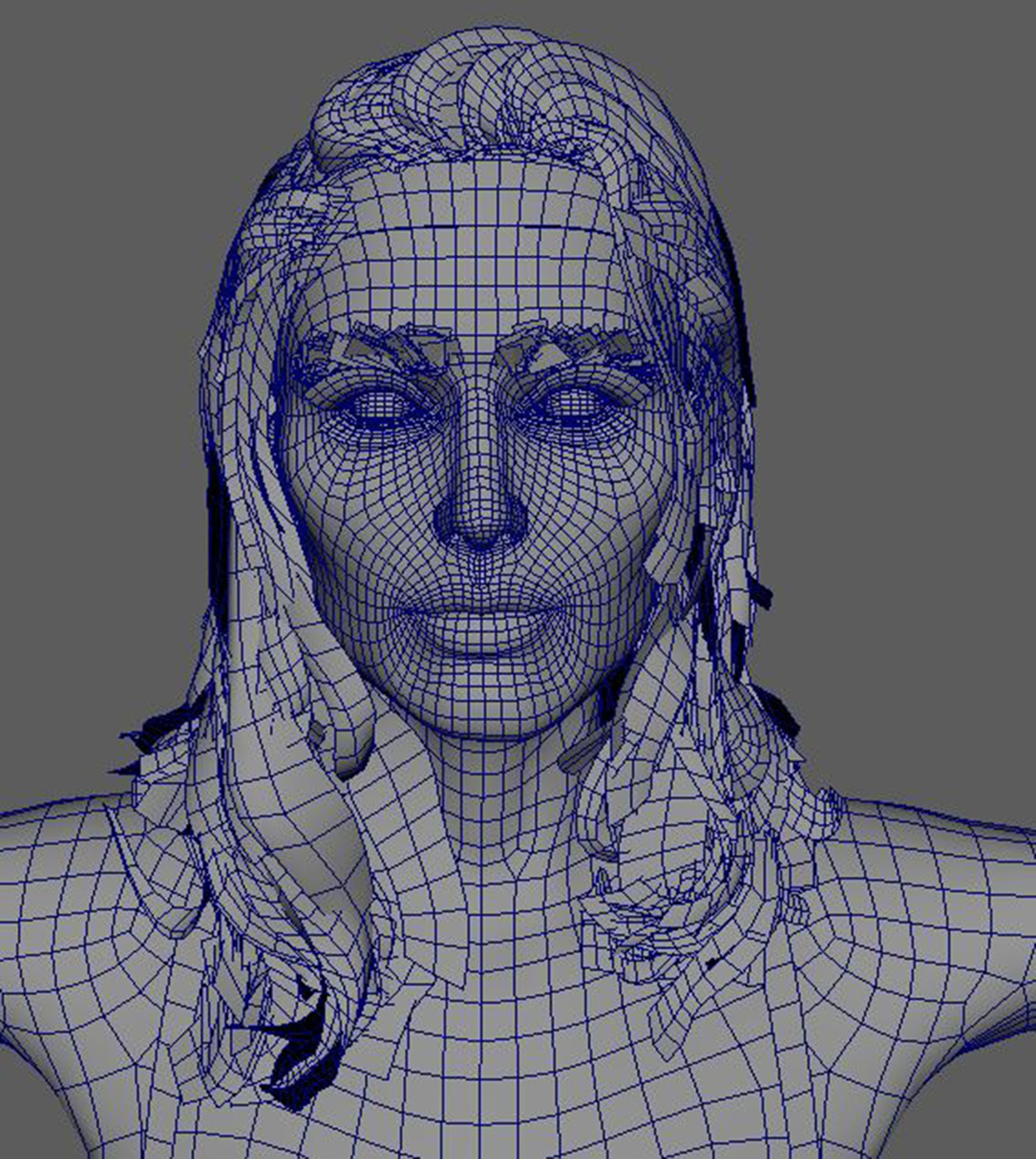 Natalie Portman Character 3D Model Low-poly 3D model_18