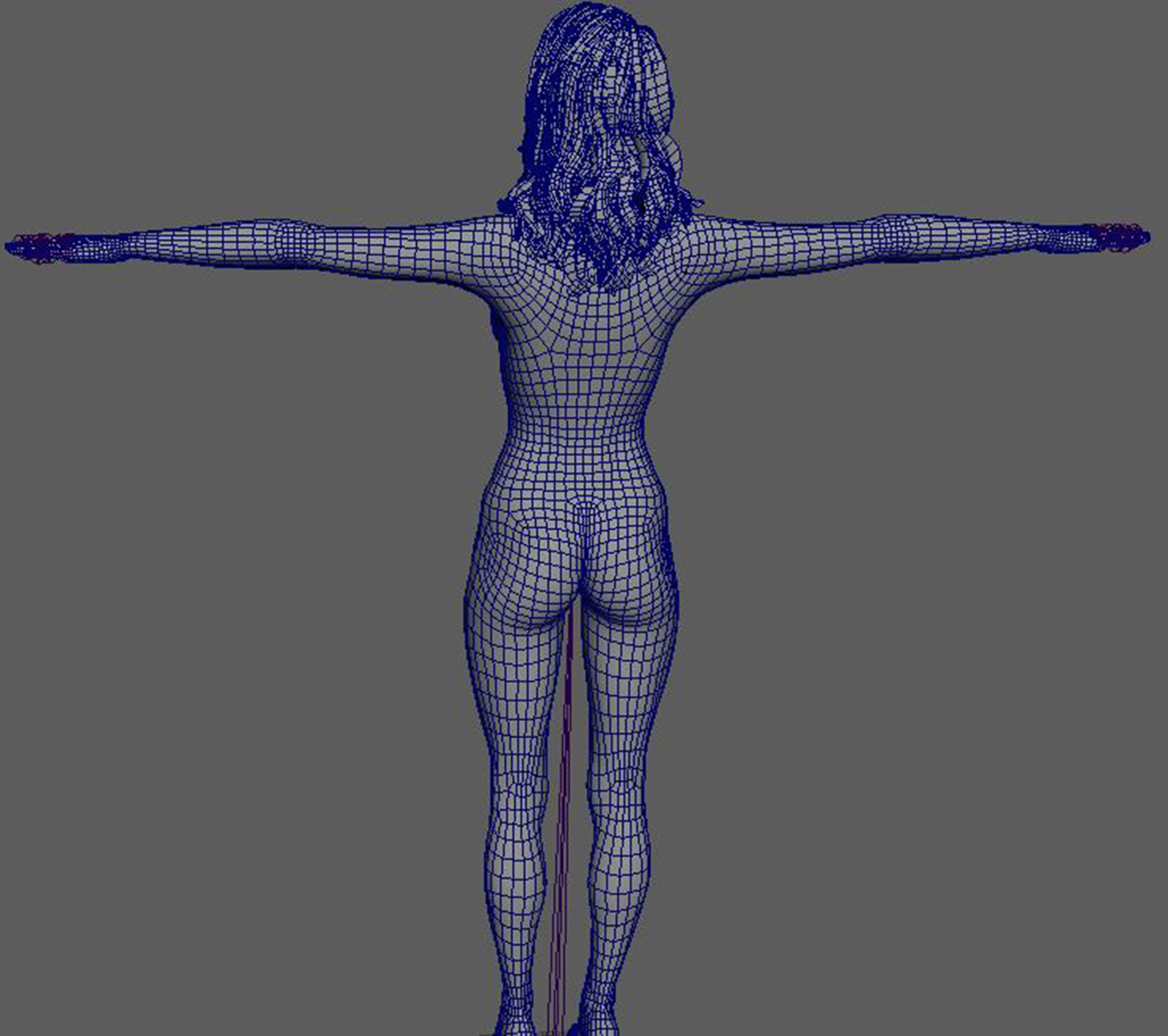 Natalie Portman Character 3D Model Low-poly 3D model_21