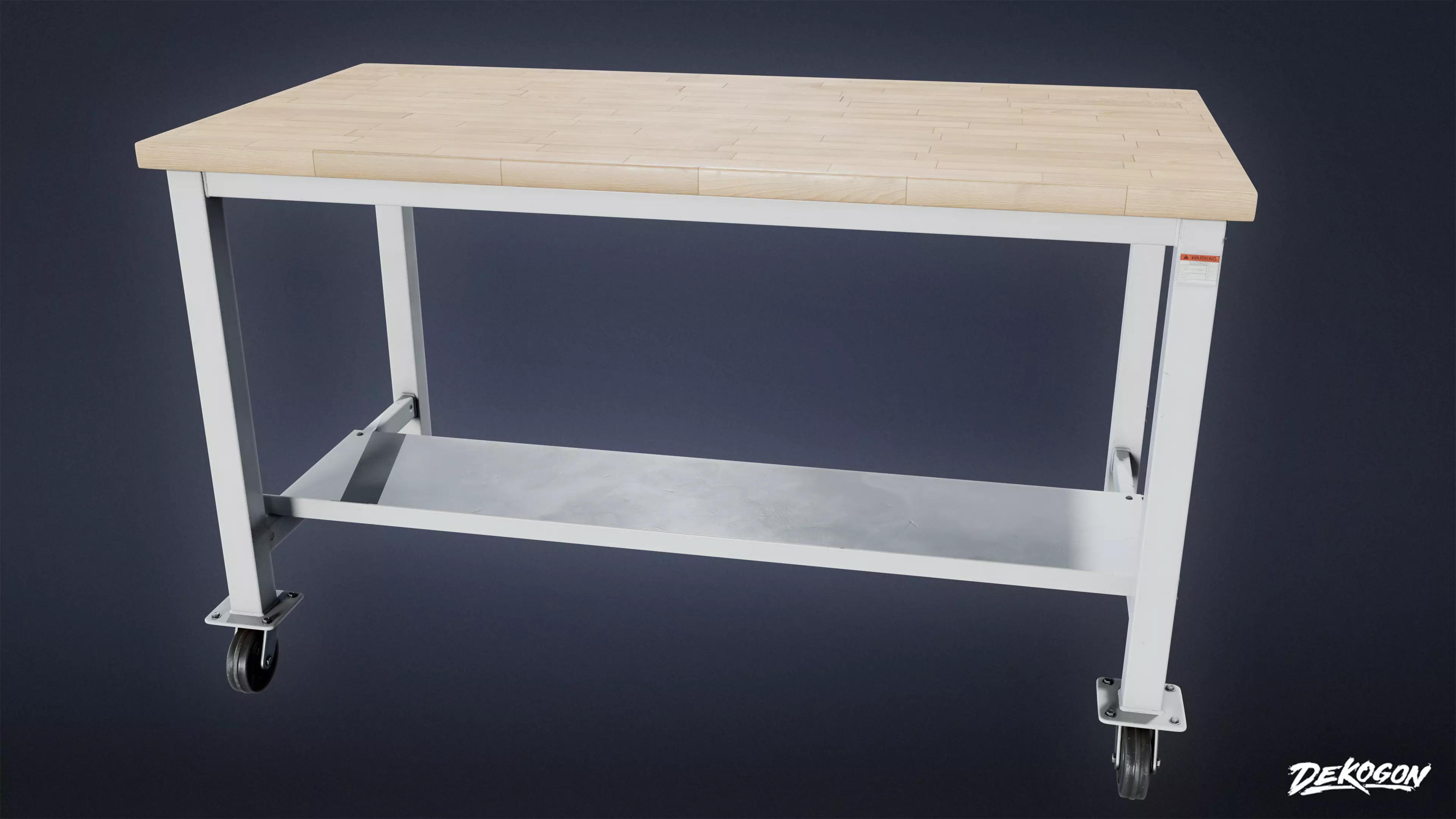 JOBSITE - Table Board 01 - LOW POLY AND NANITE Low-poly 3D model_0