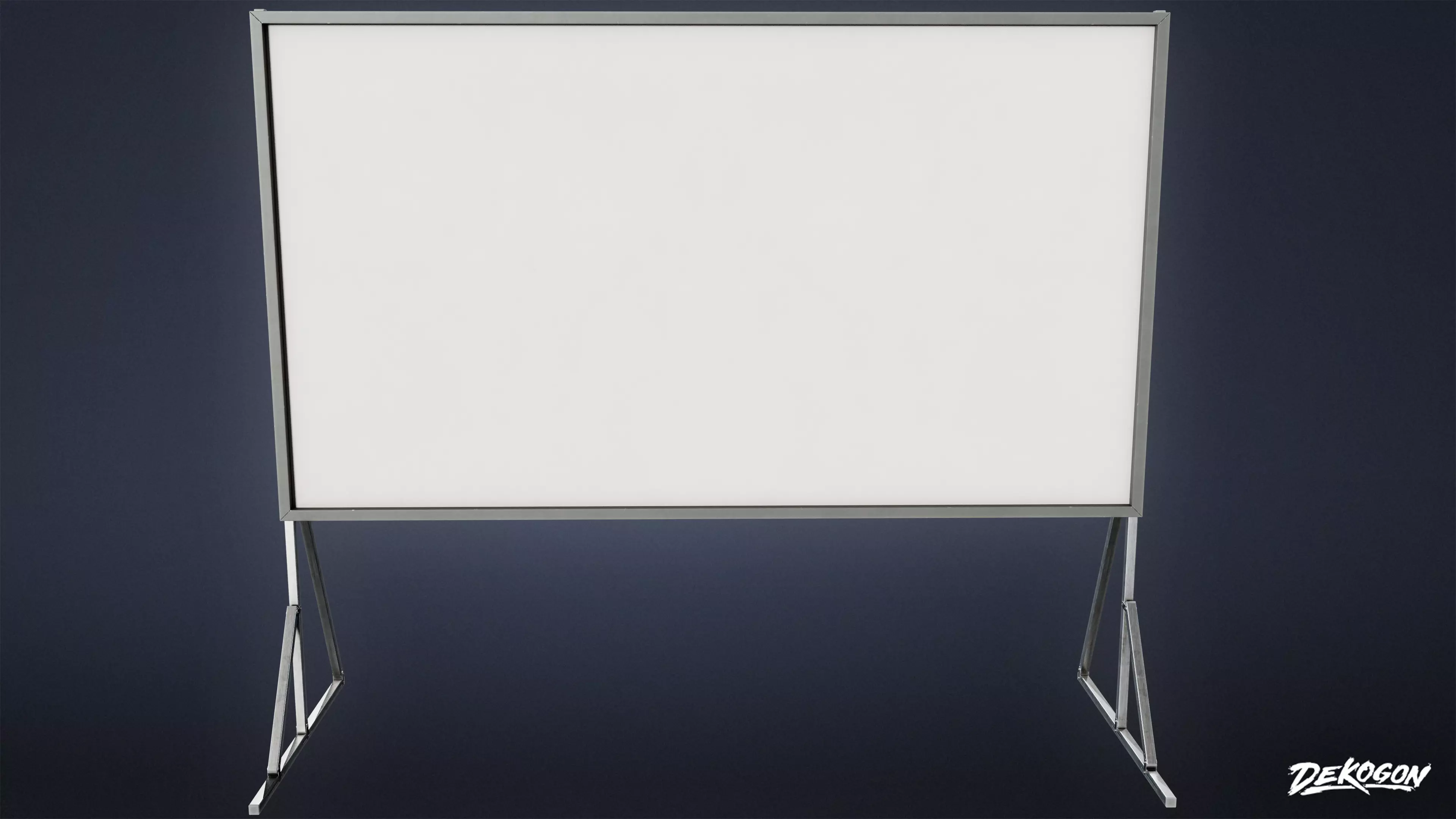 JOBSITE - Theatre Screen 01 - LOW POLY AND NANITE Low-poly 3D model_0