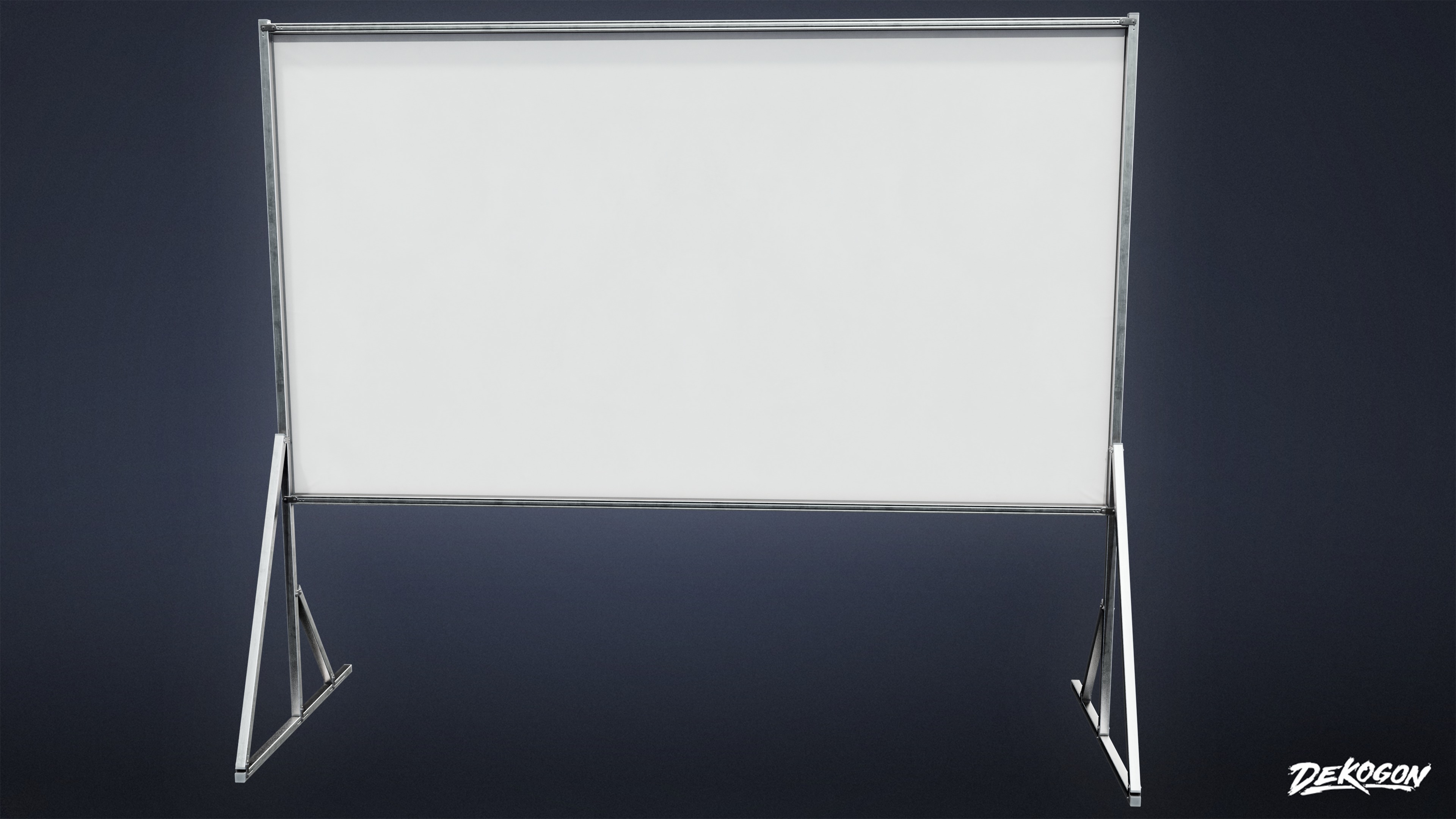 JOBSITE - Theatre Screen 01 - LOW POLY AND NANITE Low-poly 3D model_3