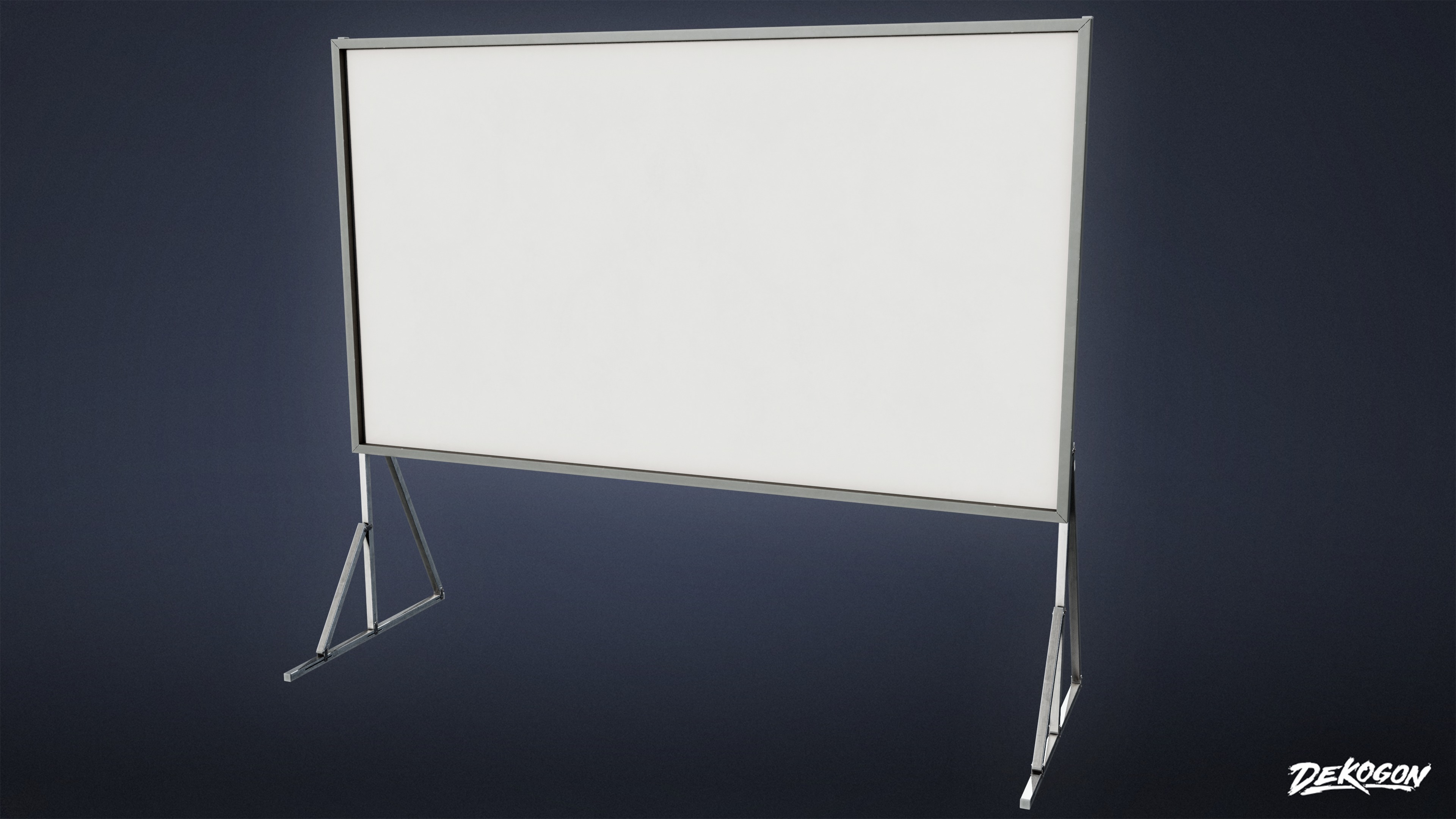 JOBSITE - Theatre Screen 01 - LOW POLY AND NANITE Low-poly 3D model_1