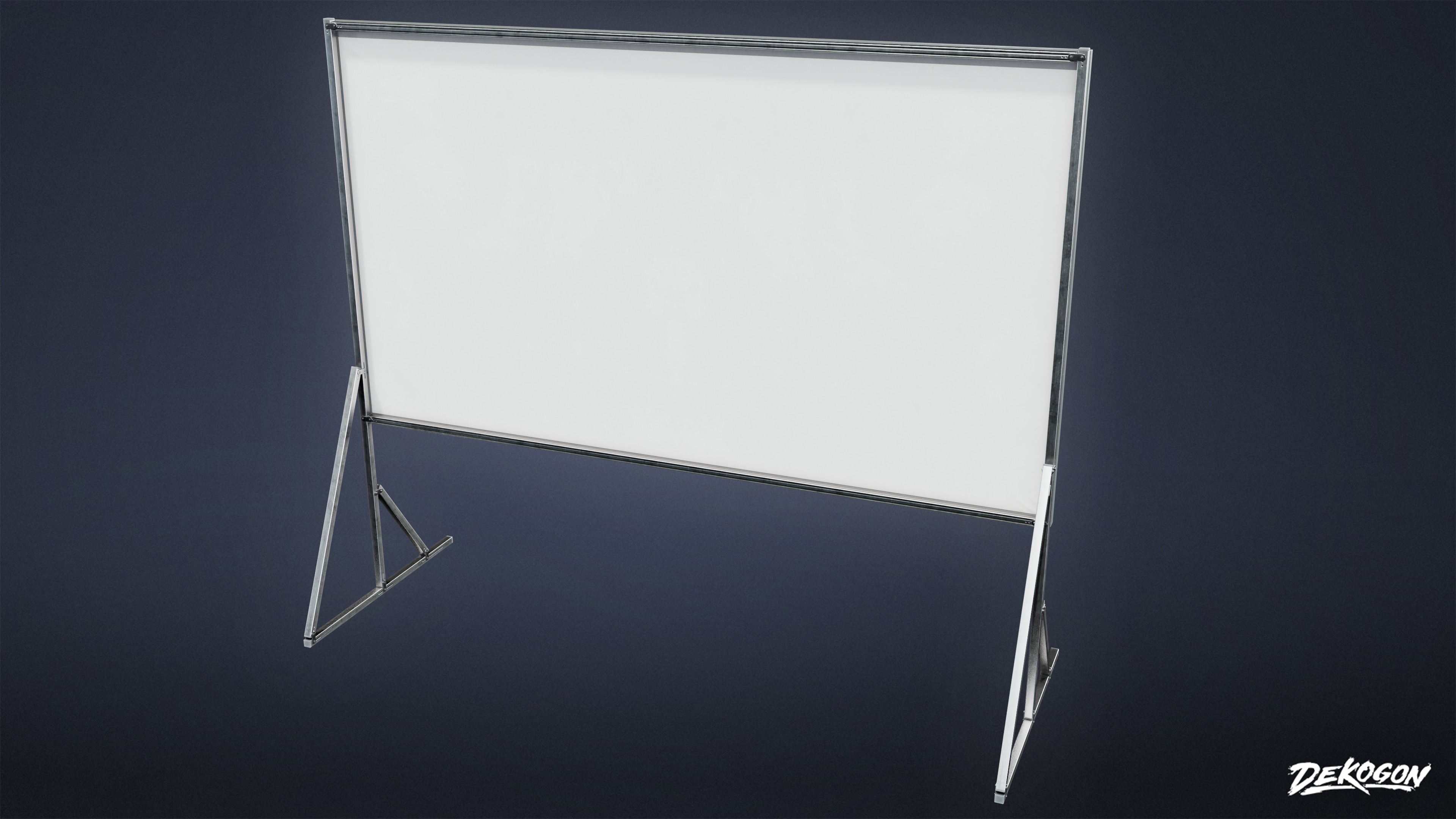 JOBSITE - Theatre Screen 01 - LOW POLY AND NANITE Low-poly 3D model_4