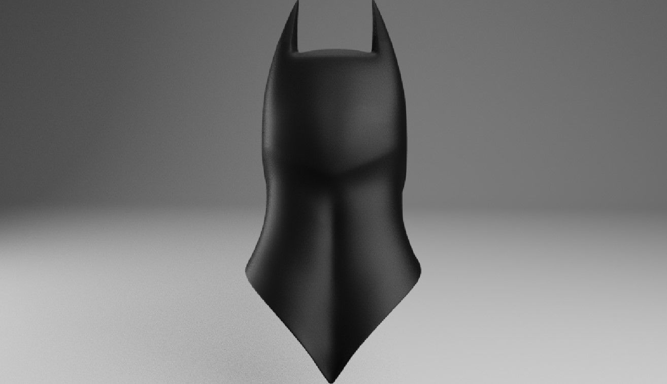 Batman Begins Cowl 3D Model 3D print model_2