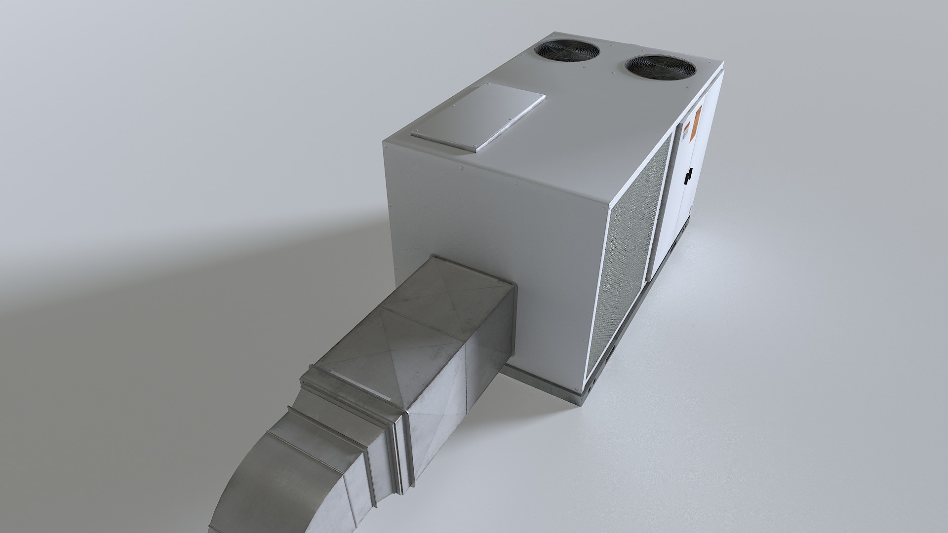 3D model Rooftop AC hvac unit VR / AR / low-poly | CGTrader