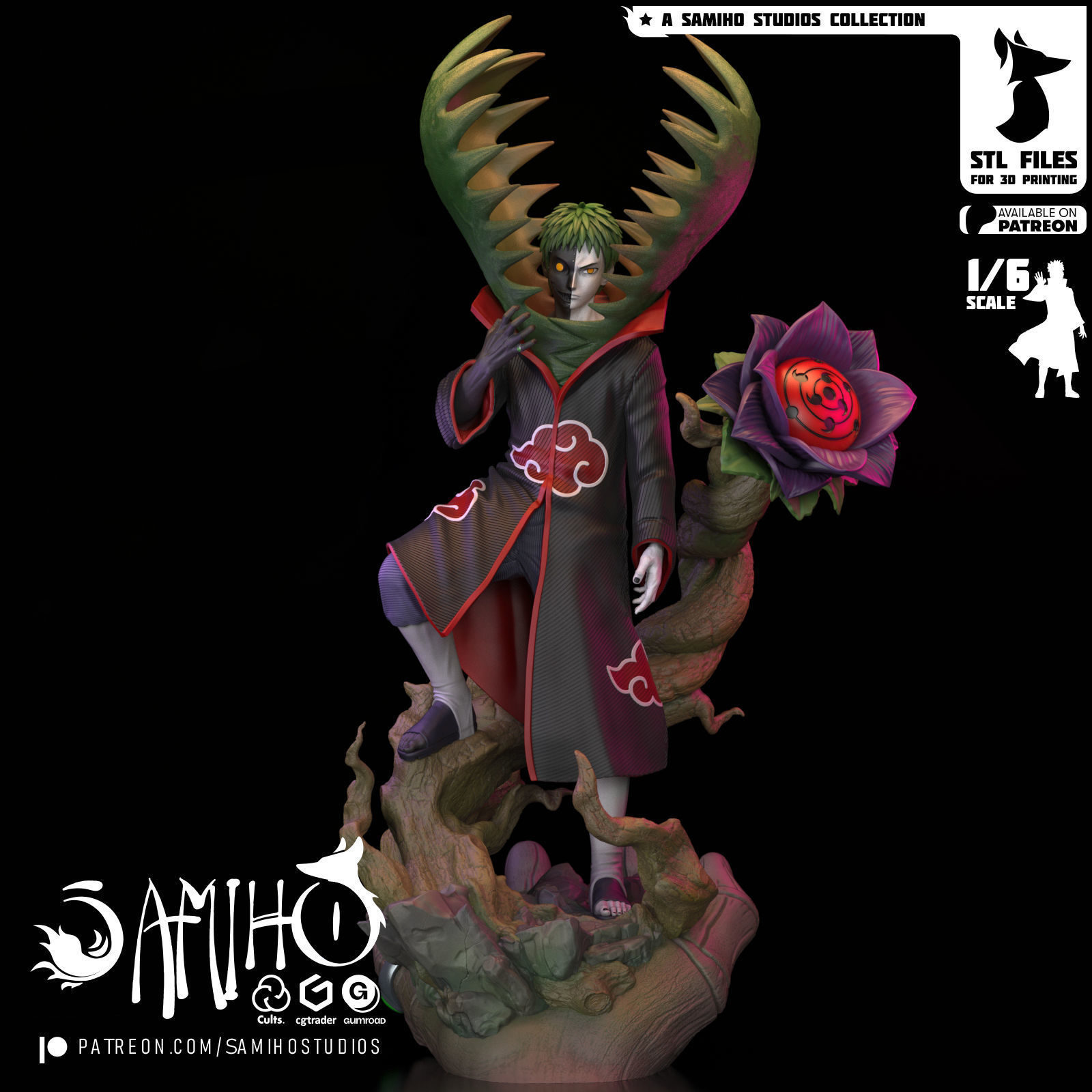 Samiho Studios - Akatsuki Bundle II  - STLs ready for printing 3D print model_5