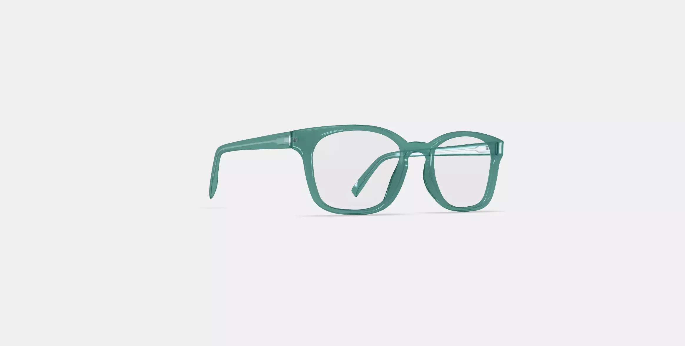 Hemmings Eyeglasses in Viridian 3D model_0