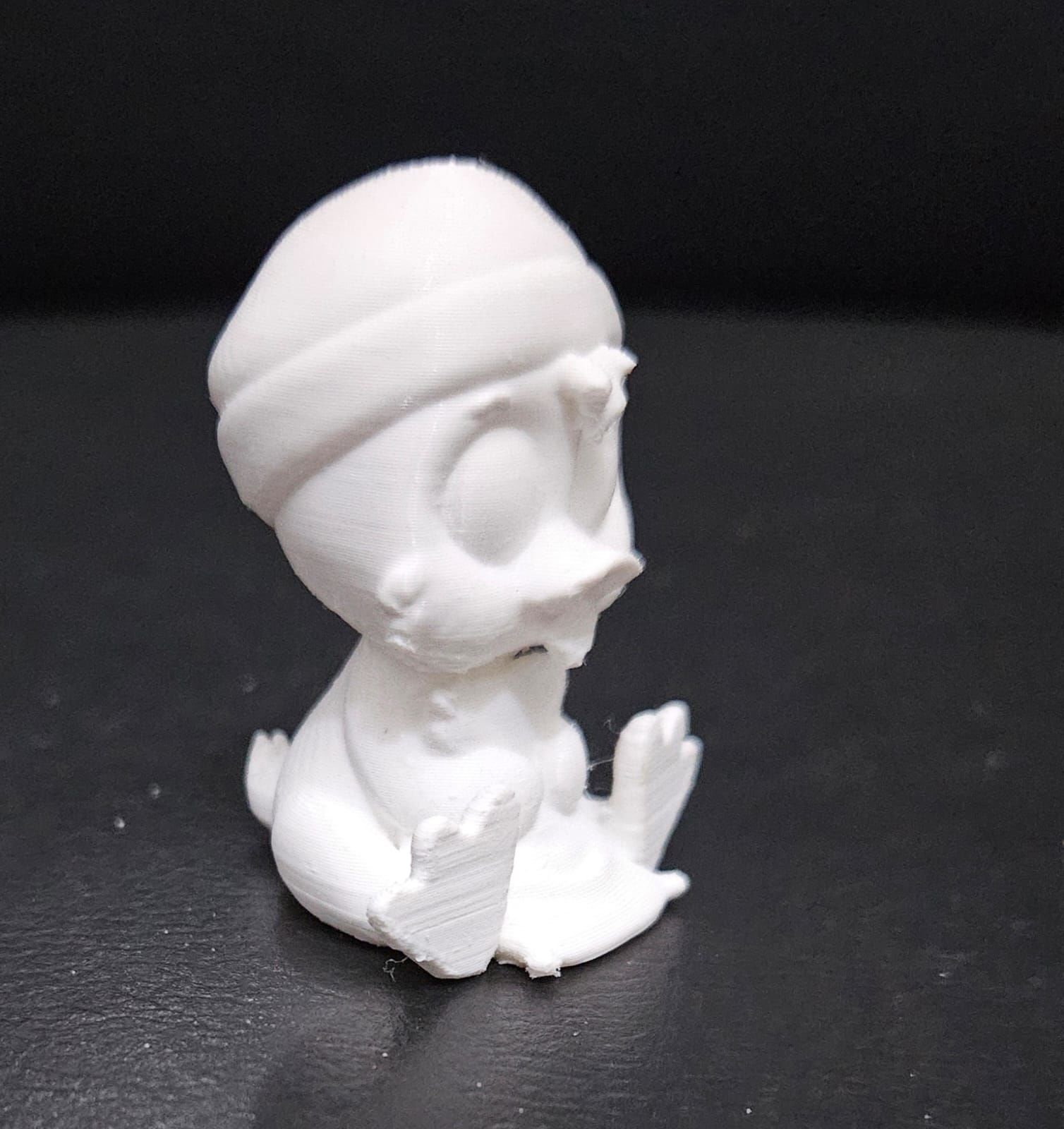 Sleepy Duck 3D print model_10