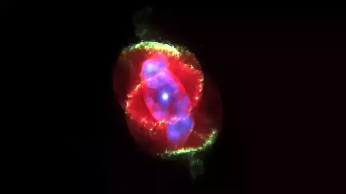 Cat Eye Nebula 3D model