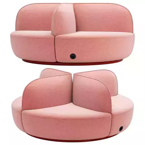sancal la isla round sofa 3D model