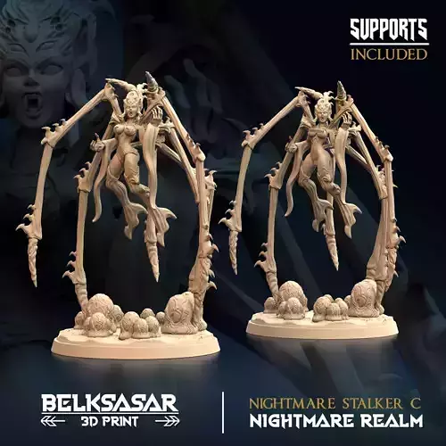 Spider Woman - Nightmare Stalker C Nude and Normal