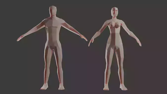 Base Body Low Poly
