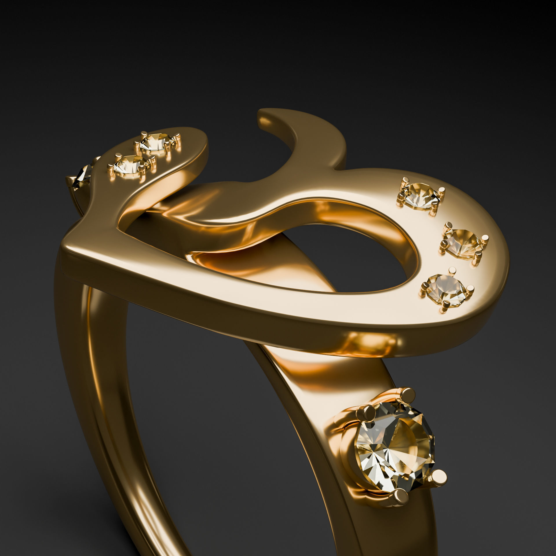 design ring 1 3D model_4