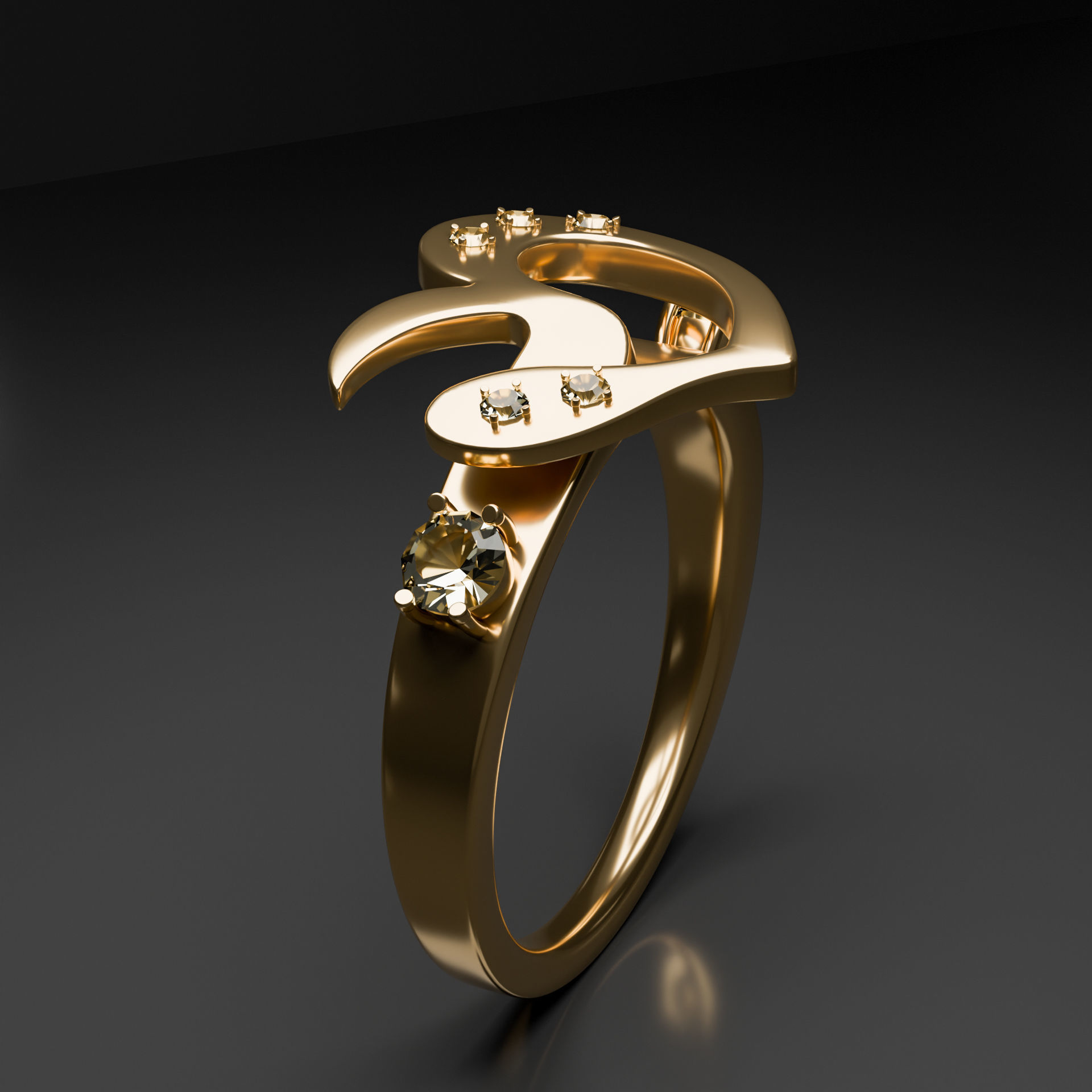 design ring 1 3D model_2