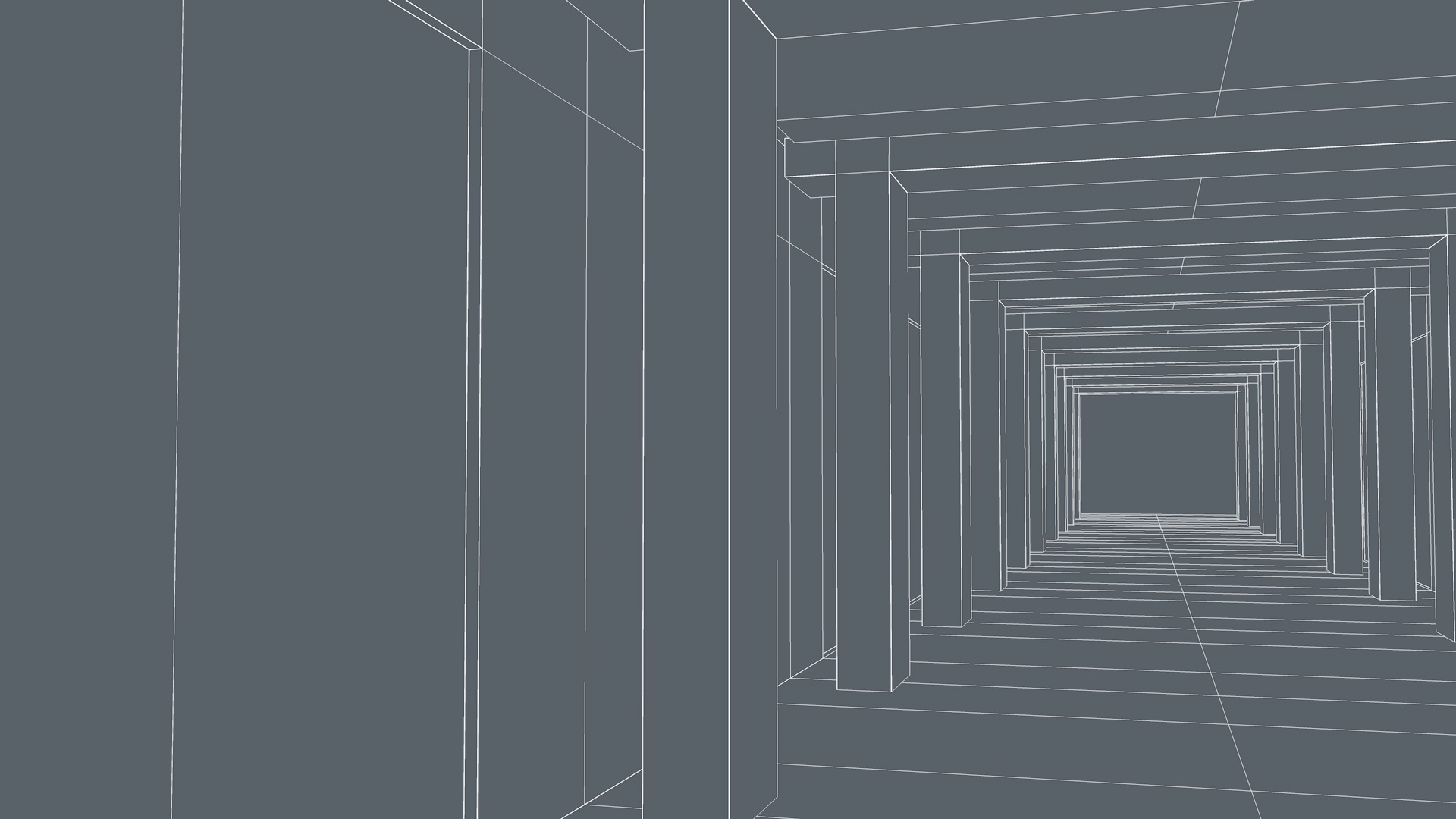 Sci Fi Corridor 3D model_10