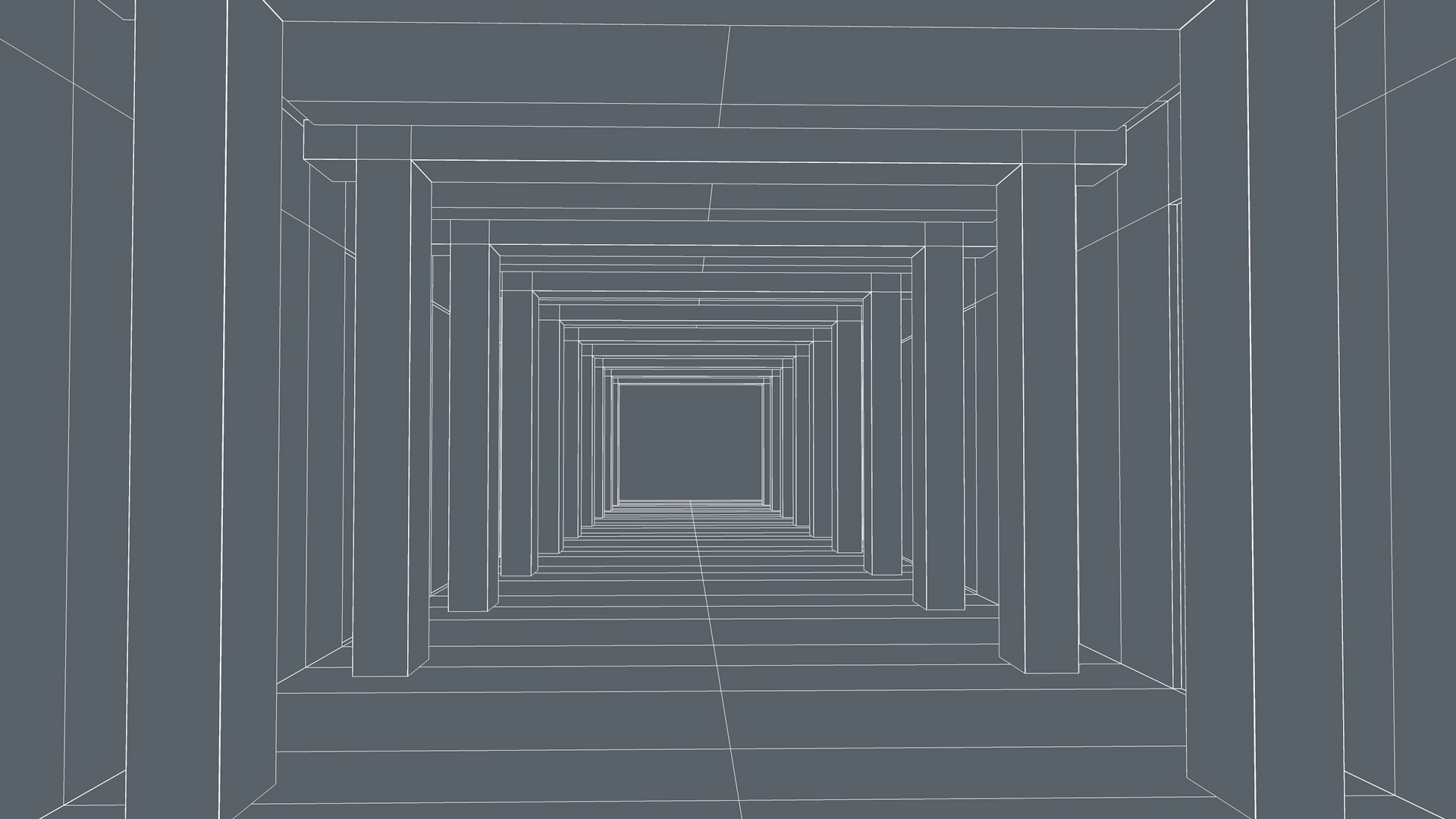 Sci Fi Corridor 3D model_8