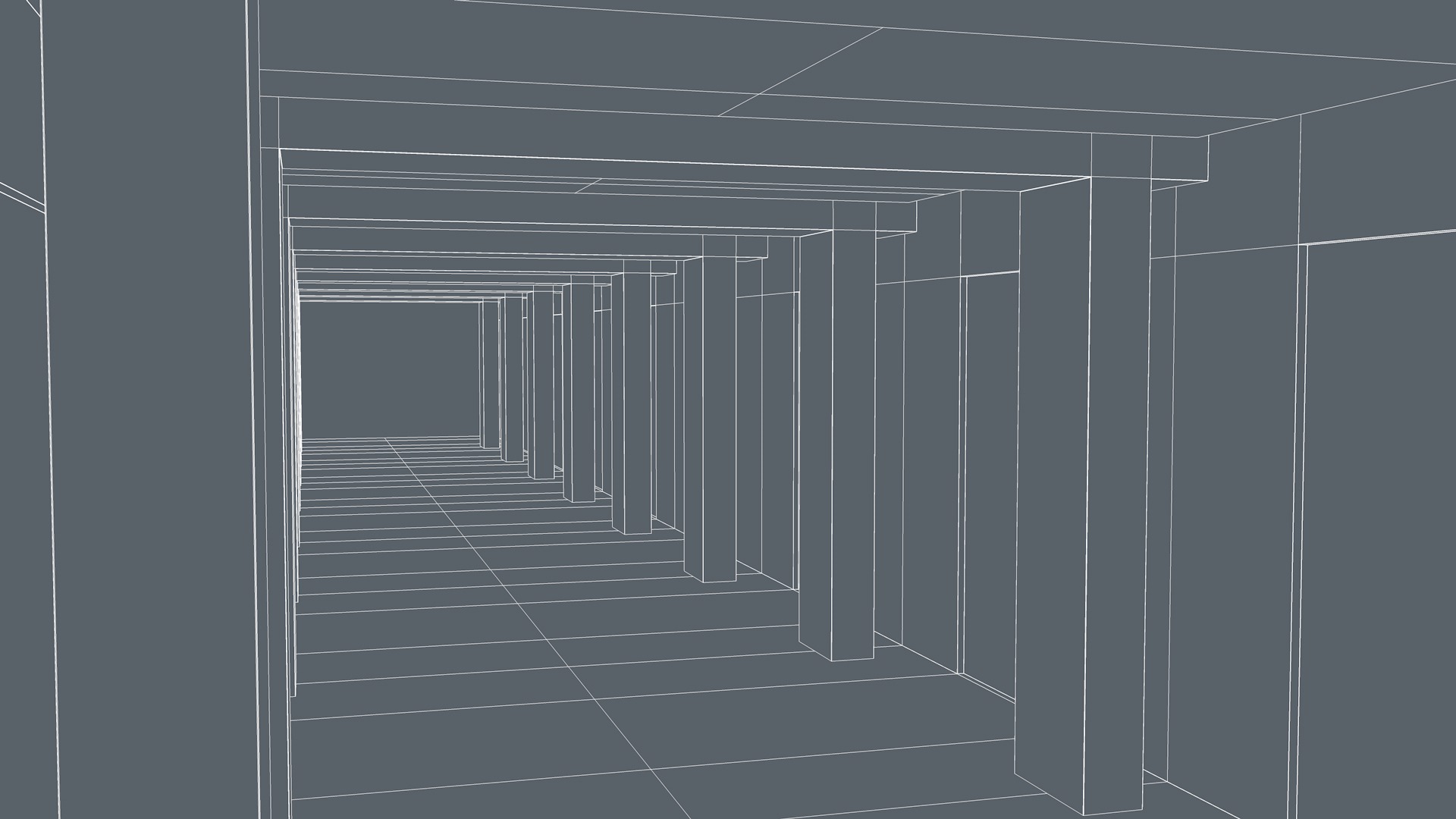 Sci Fi Corridor 3D model_12