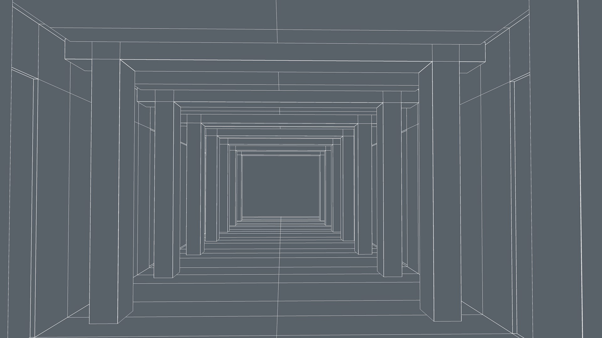 Sci Fi Corridor 3D model_9