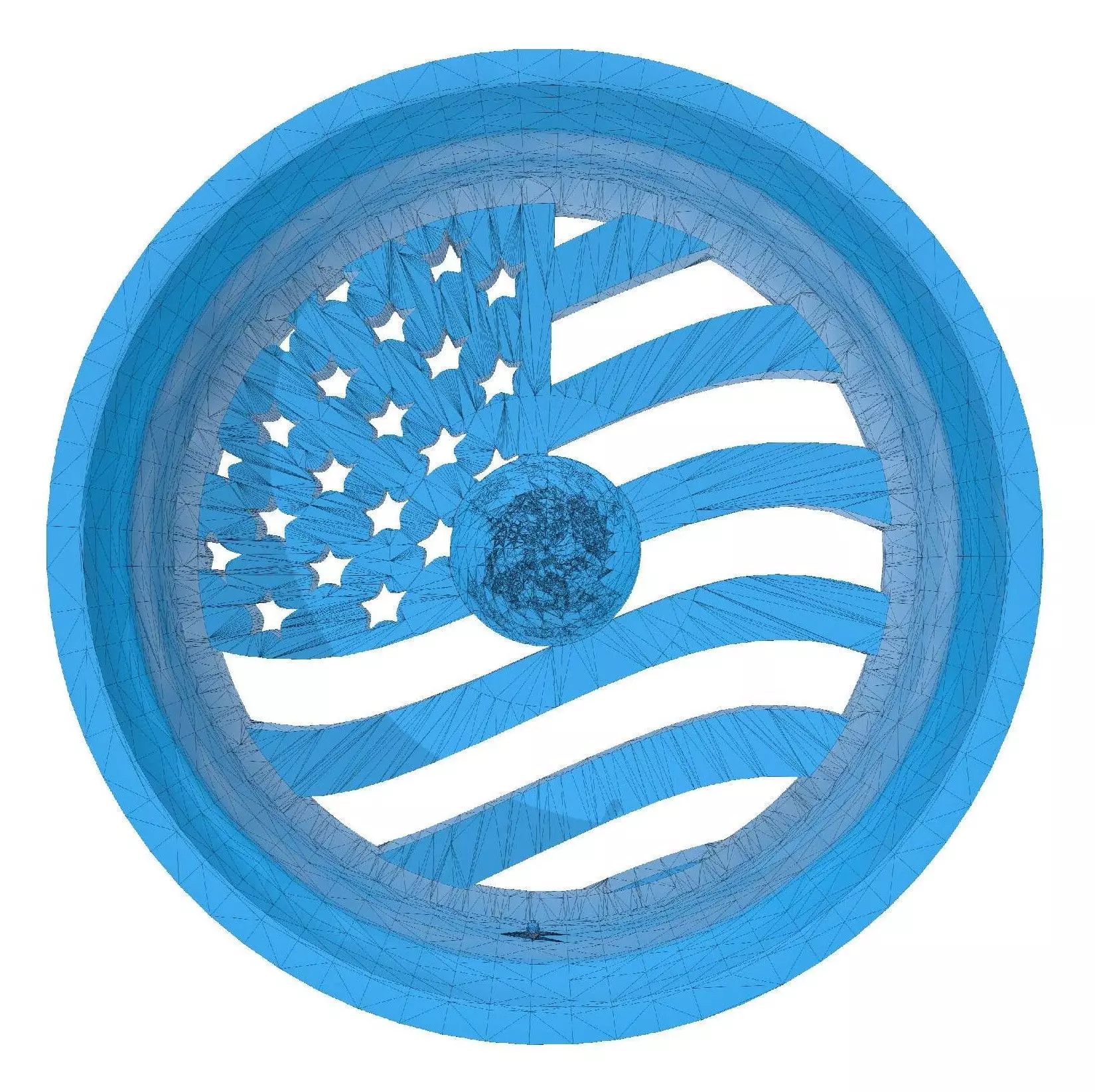 Patriot Rims 1-25th scale 3D print model