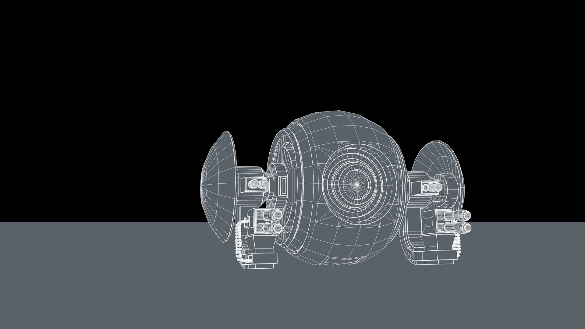 Sci Fi Drone 3D model_11