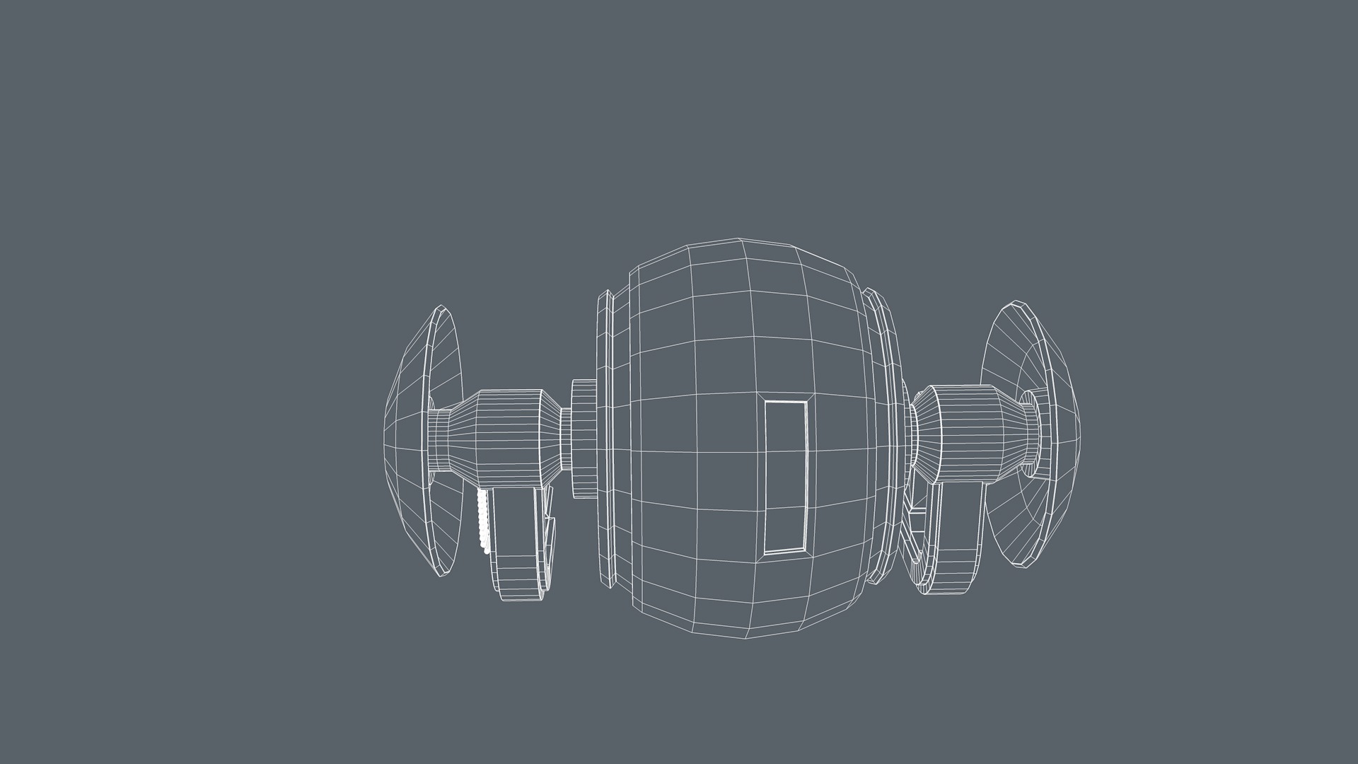 Sci Fi Drone 3D model_14