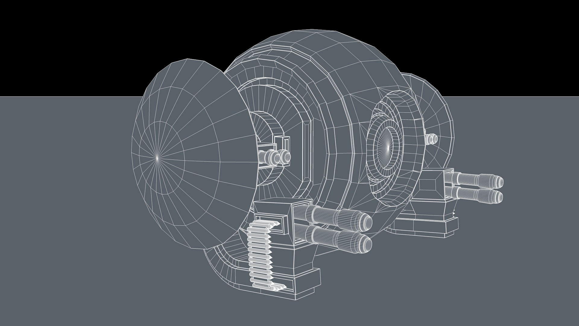 Sci Fi Drone 3D model_15